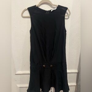 Sandro Black Mini Dress